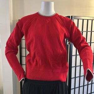 Athleta red sweater
